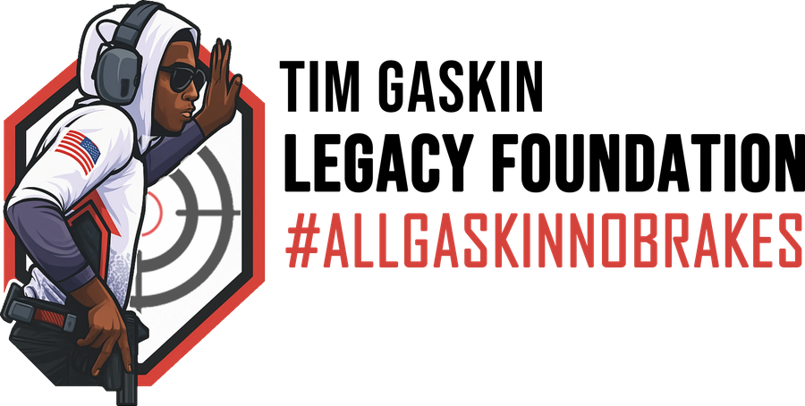 Tim Gaskin Legacy Foundation logo — #AllGaskinNoBrakes